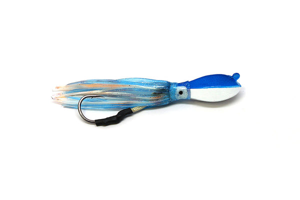 Sea Striker Jig Fish, 2 oz., Blue/Silver – J&M Tackle