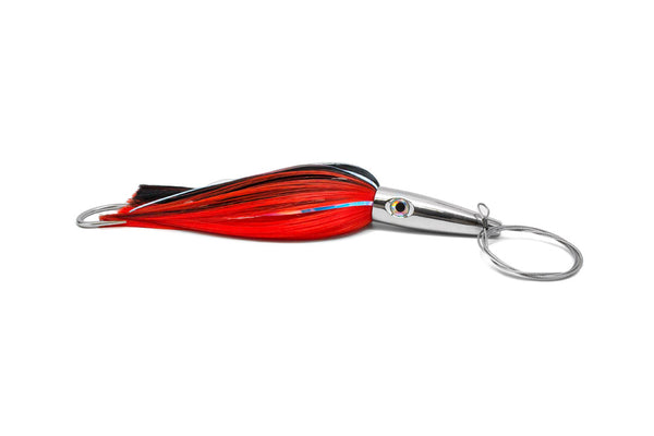 14 Red and Black Bullet Jet Head Trolling Lure Cable Rigged Wahoo Killing  Machine, Topwater Lures -  Canada