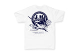 J&M Logo T-Shirt, Lightweight, White or Sand
