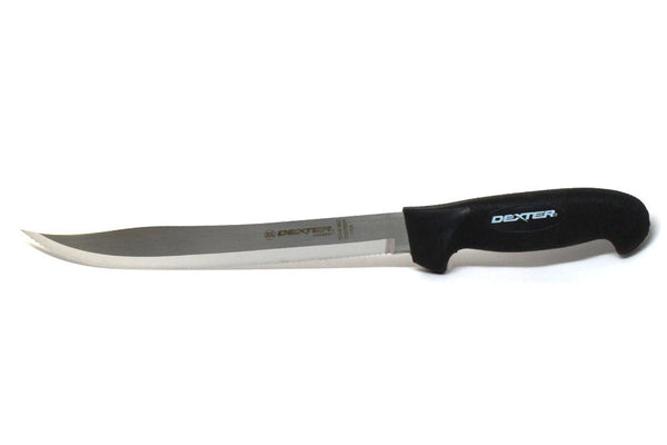 Dexter Russell 9" Serrated Knife, Black