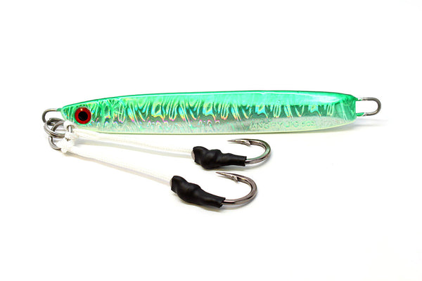 Frenzy Angry Jig, 5 oz., Green w/2 Assist Hooks