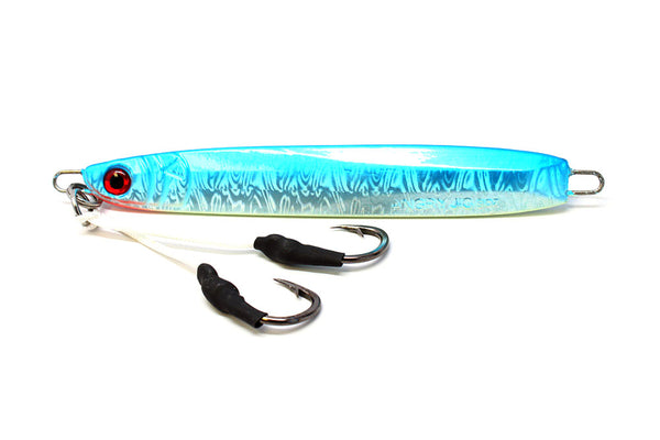 Frenzy Angry Jig, 9 oz., Blue w/2 Assist Hooks