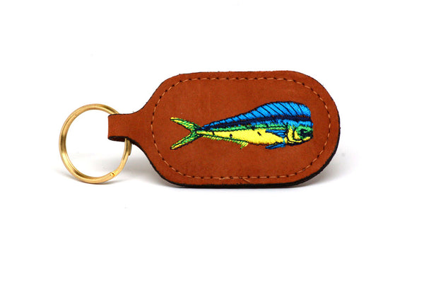 Zep Pro Key Chain, Embroidered, Dolphin